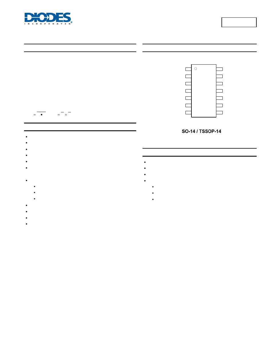 Diodes 74LVC00A User Manual | 9 pages