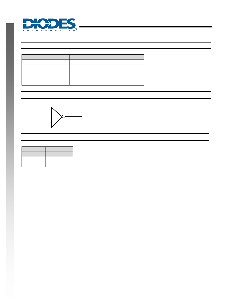 Diodes 74AHC1G04 User Manual | Page 2 / 8