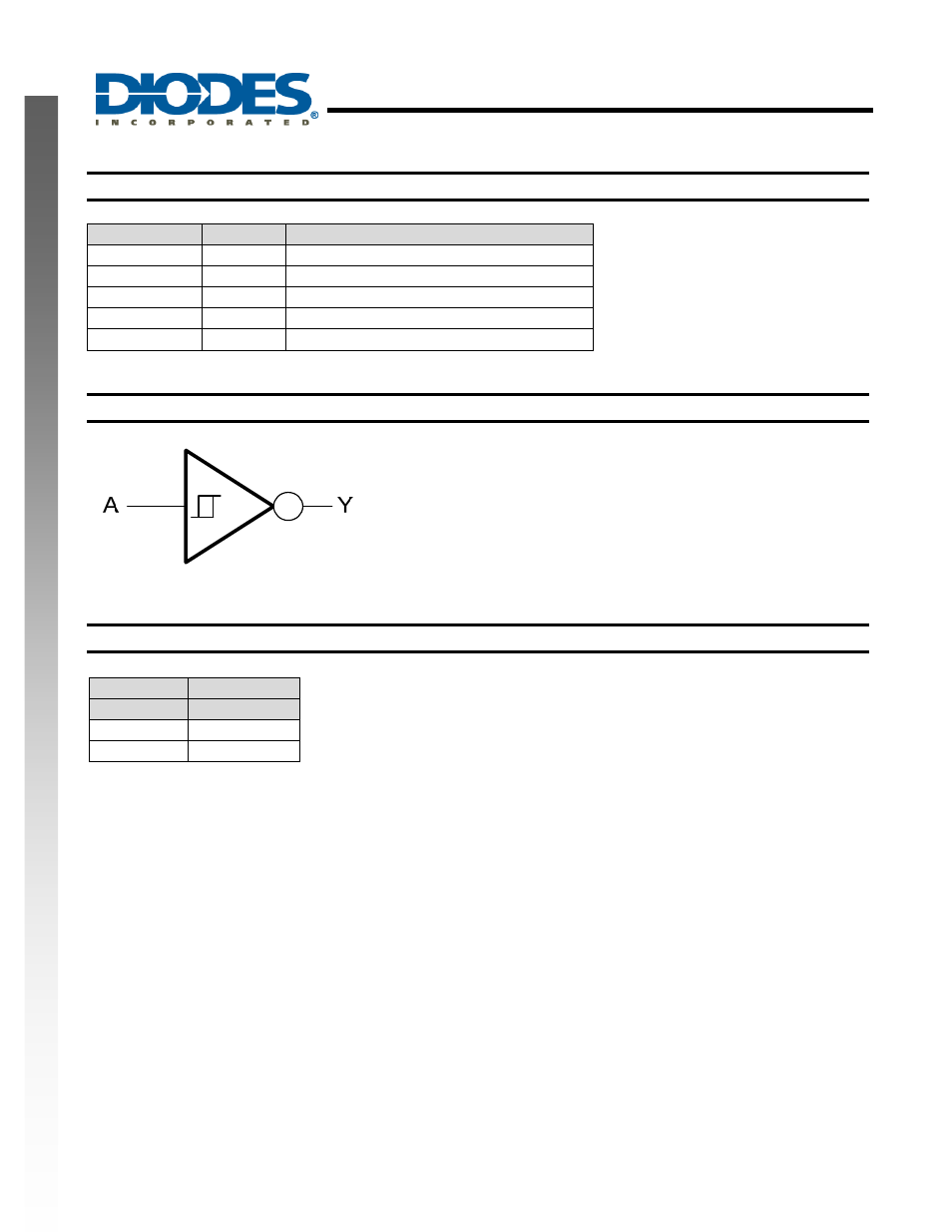 Diodes 74AHC1G14 User Manual | Page 2 / 9