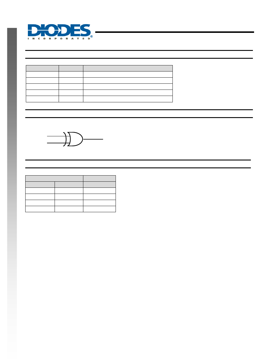 Diodes 74AHC1G86 User Manual | Page 2 / 8