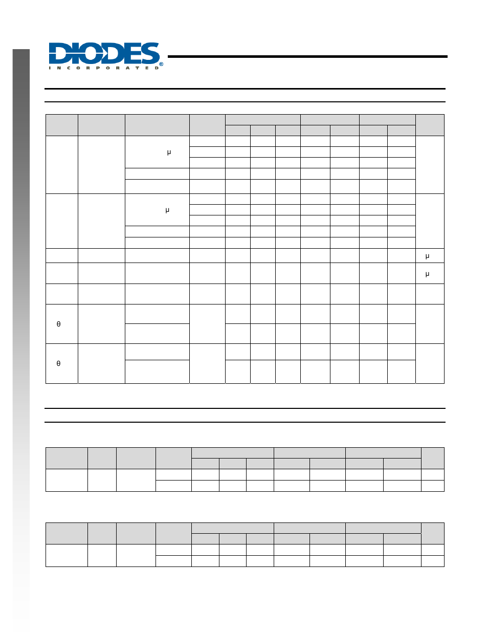 Single 2 input exclusive-or gate, New prod uc t electrical characteristics, Switching characteristics | Diodes 74AHC1G86 User Manual | Page 4 / 8
