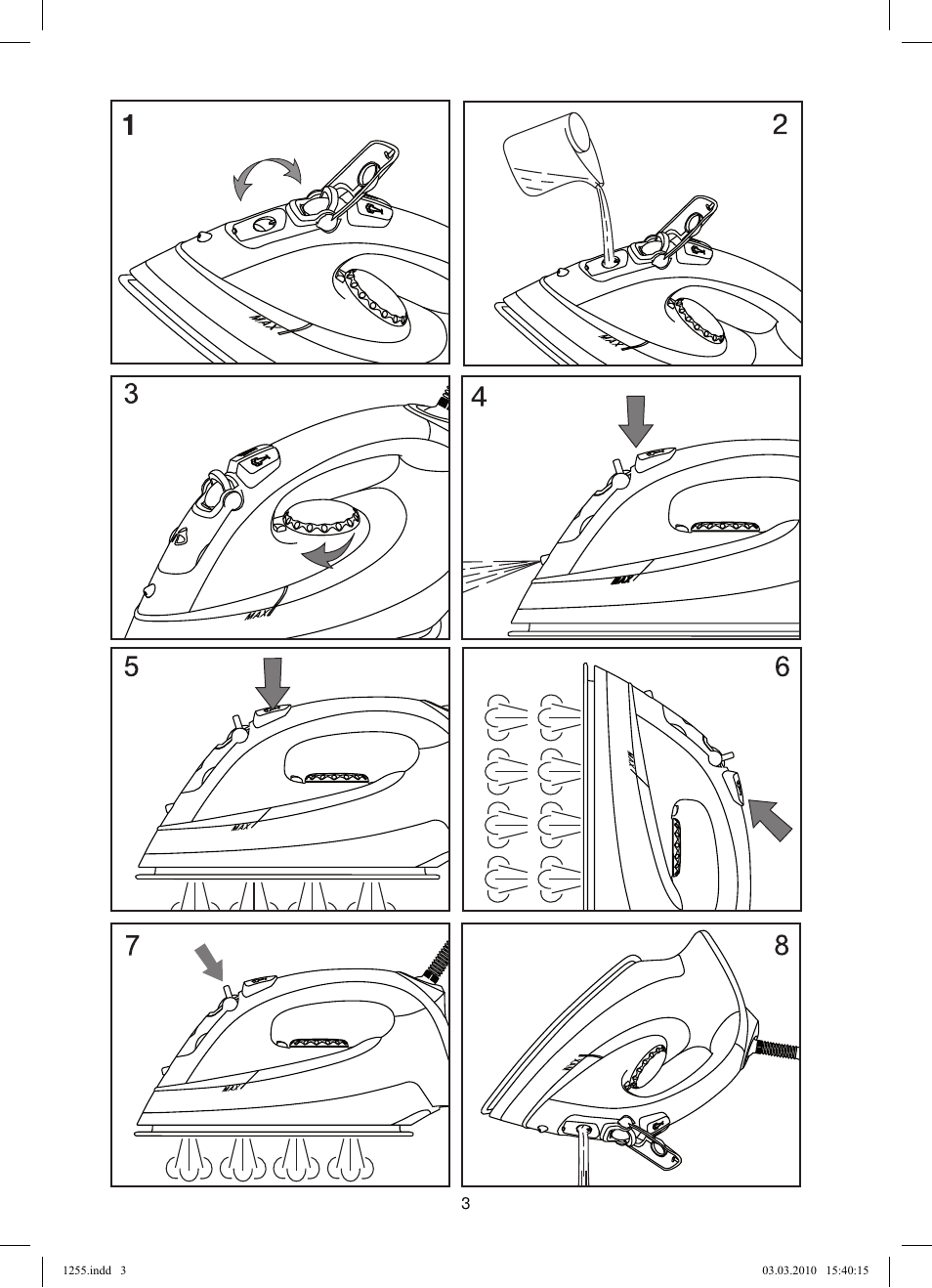 Vitek VT-1255 User Manual | Page 3 / 40