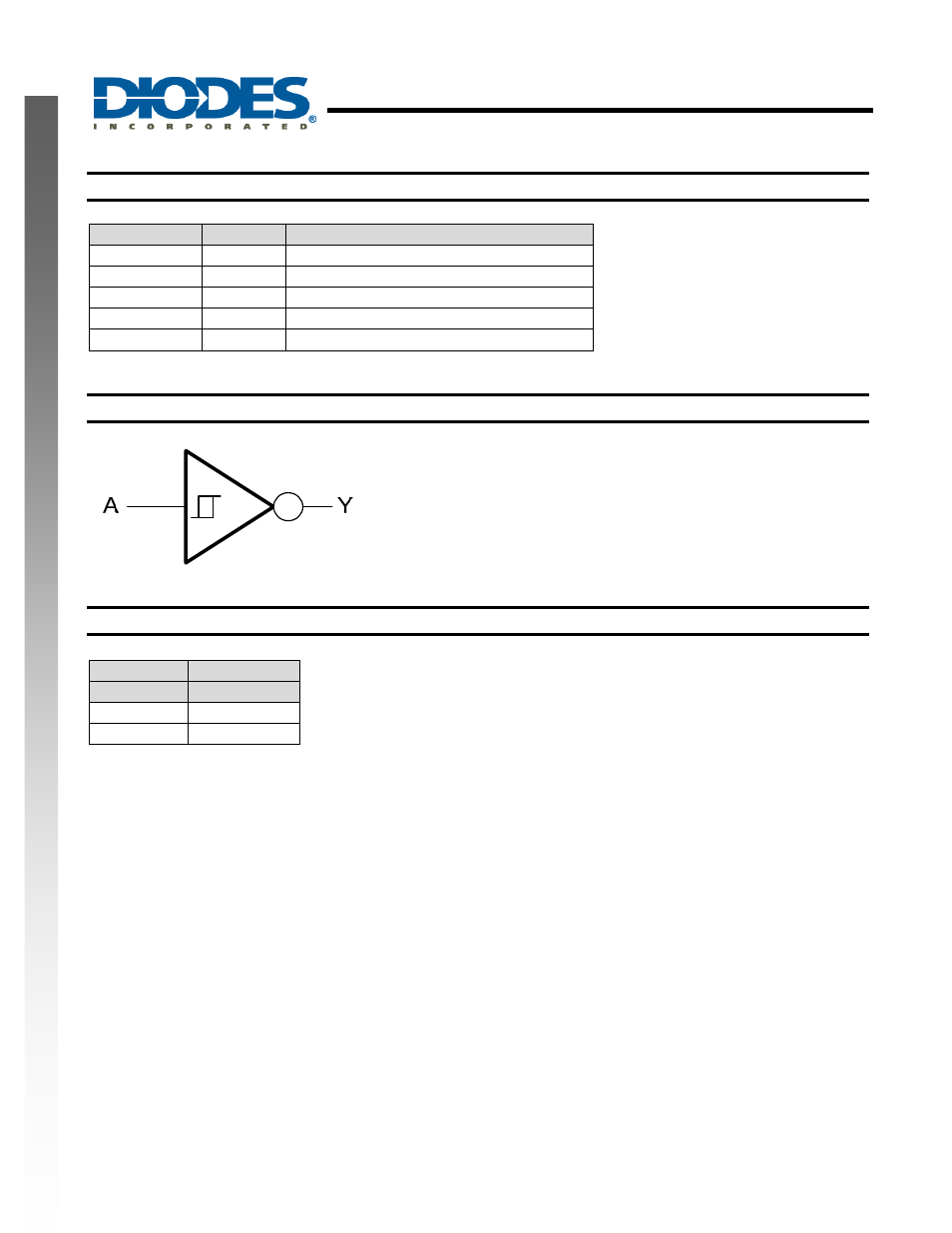 Diodes 74AHCT1G14 User Manual | Page 2 / 8