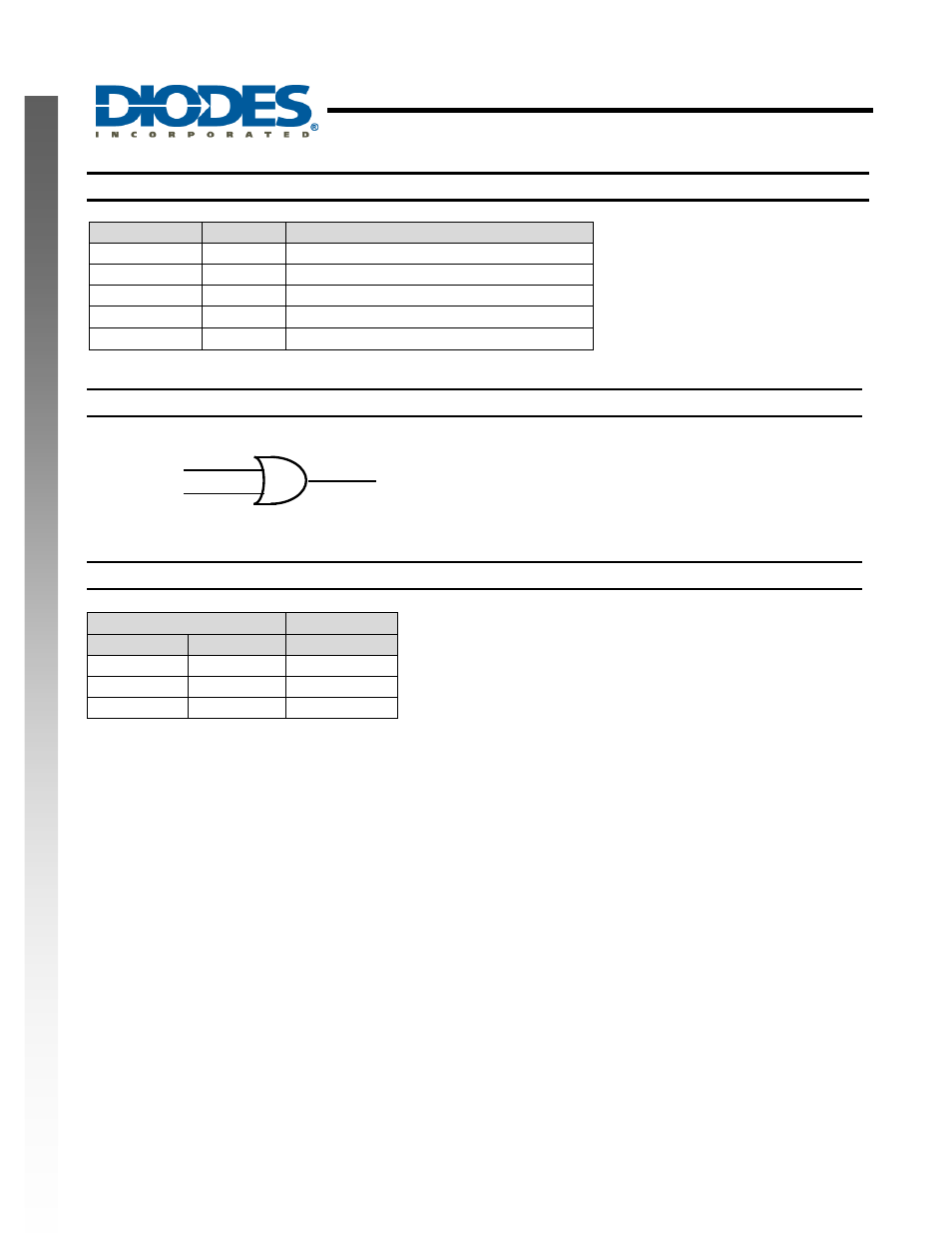 Diodes 74AHCT1G32 User Manual | Page 2 / 8