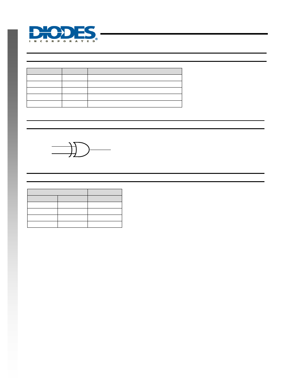 Diodes 74AHCT1G86 User Manual | Page 2 / 8