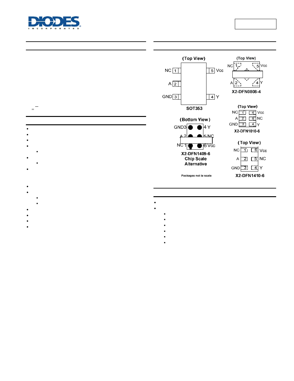 Diodes 74AUP1G06 User Manual | 14 pages