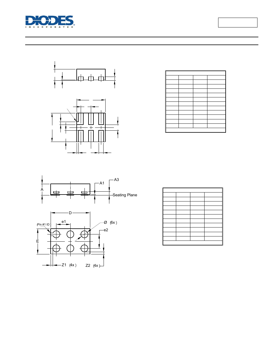 Package outline dimensions | Diodes 74AUP1G08 User Manual | Page 11 / 14