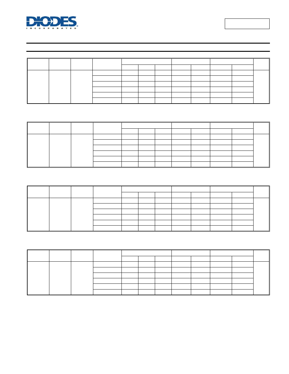 Switching characteristics | Diodes 74AUP1G09 User Manual | Page 6 / 14