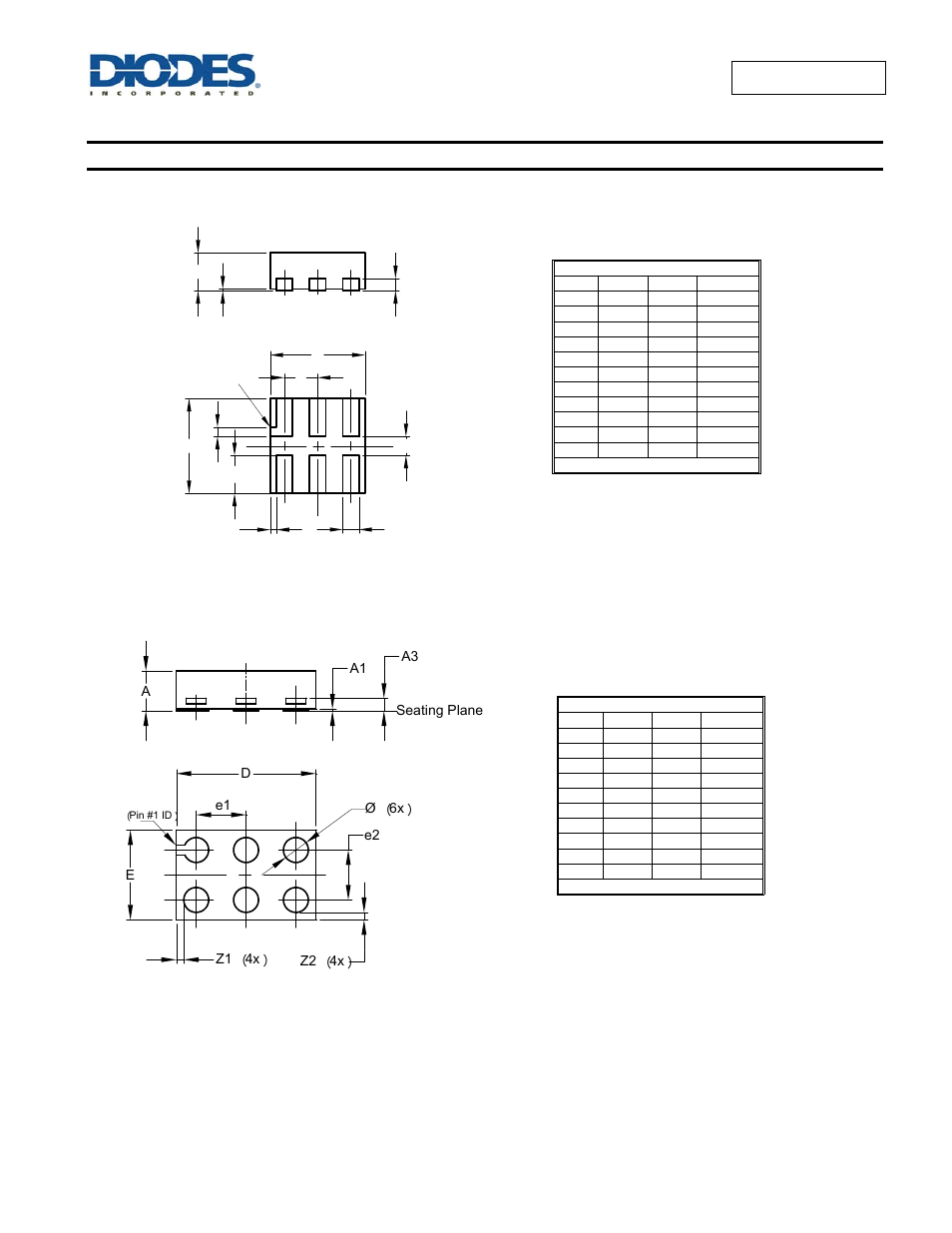 Package outline dimensions | Diodes 74AUP1G125 User Manual | Page 12 / 15