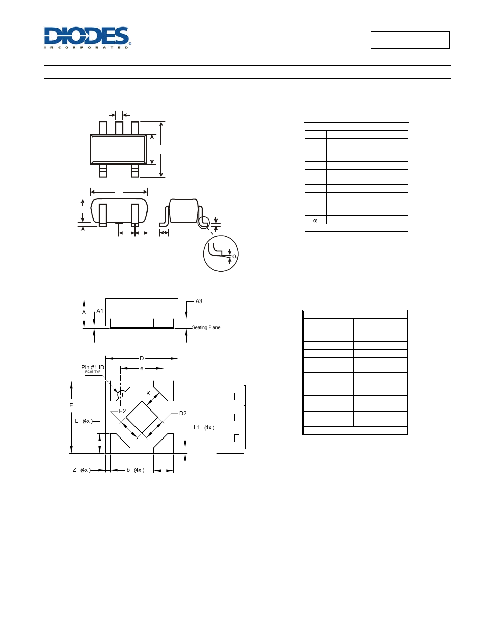 Package outline dimensions | Diodes 74AUP1G126 User Manual | Page 11 / 15