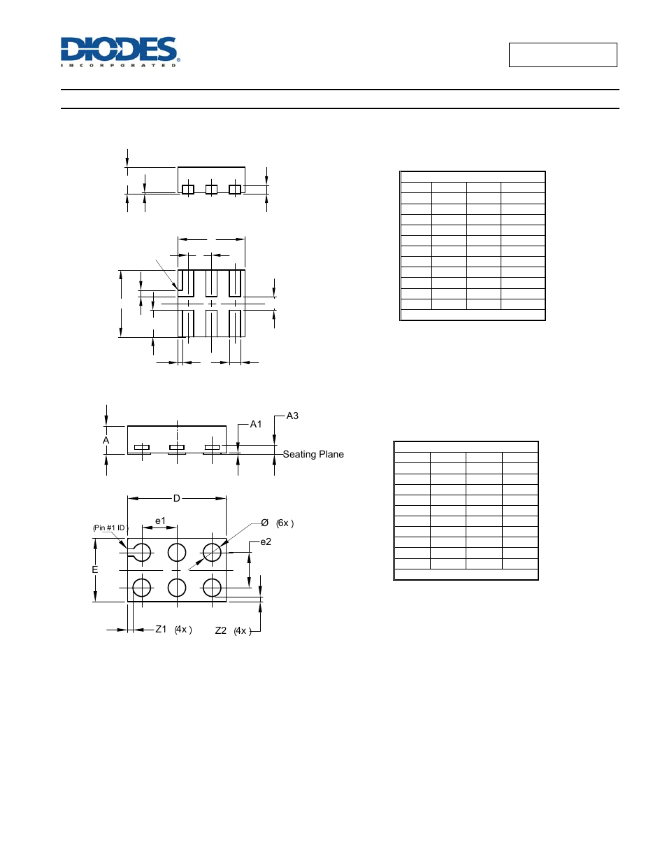 Package outline dimensions | Diodes 74AUP1G126 User Manual | Page 12 / 15
