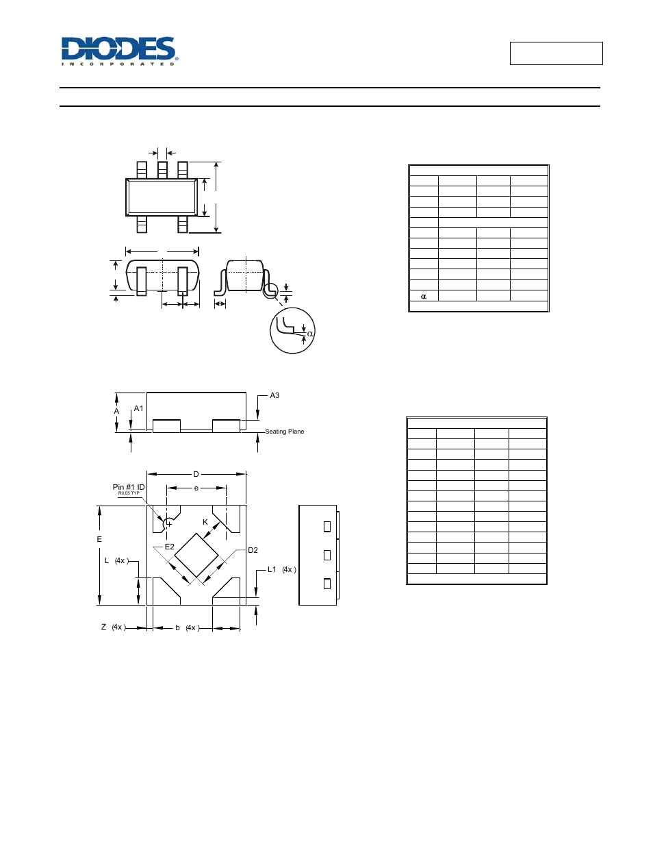Package outline dimensions | Diodes 74AUP1G14 User Manual | Page 10 / 14