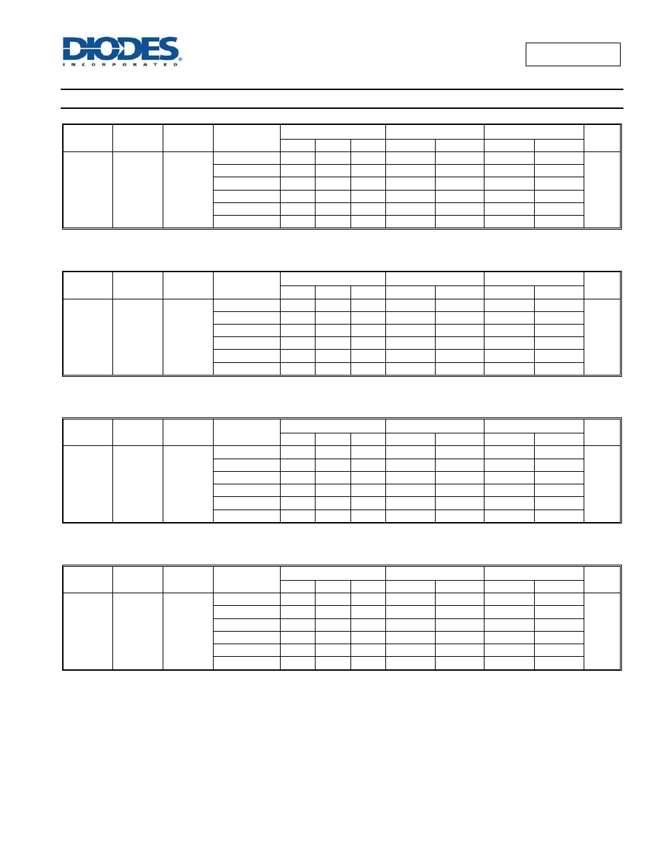 Switching characteristics | Diodes 74AUP1G32 User Manual | Page 6 / 14