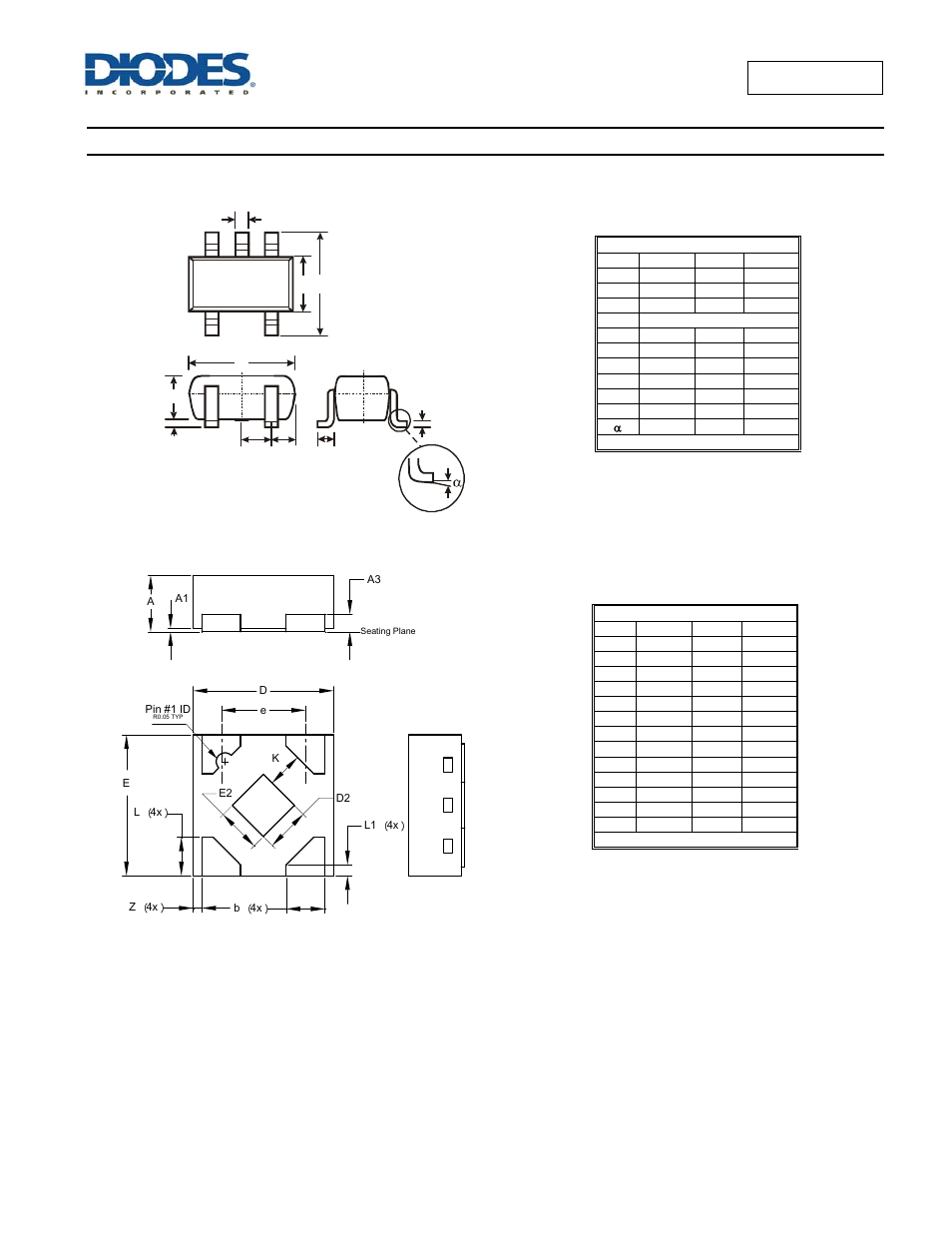 Package outline dimensions | Diodes 74AUP1G86 User Manual | Page 10 / 14