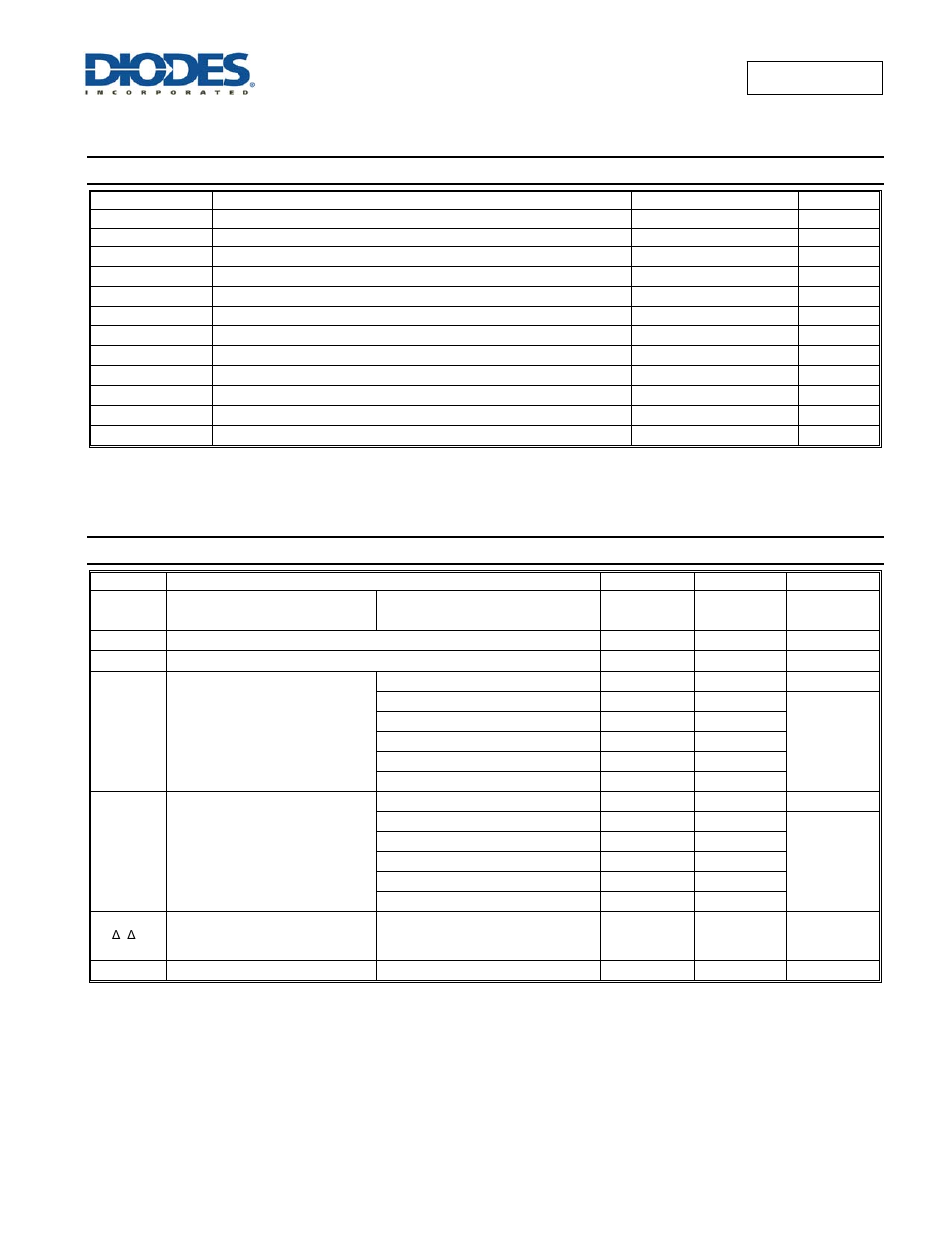 Absolute maximum ratings, Recommended operating conditions | Diodes 74AUP1G86 User Manual | Page 3 / 14