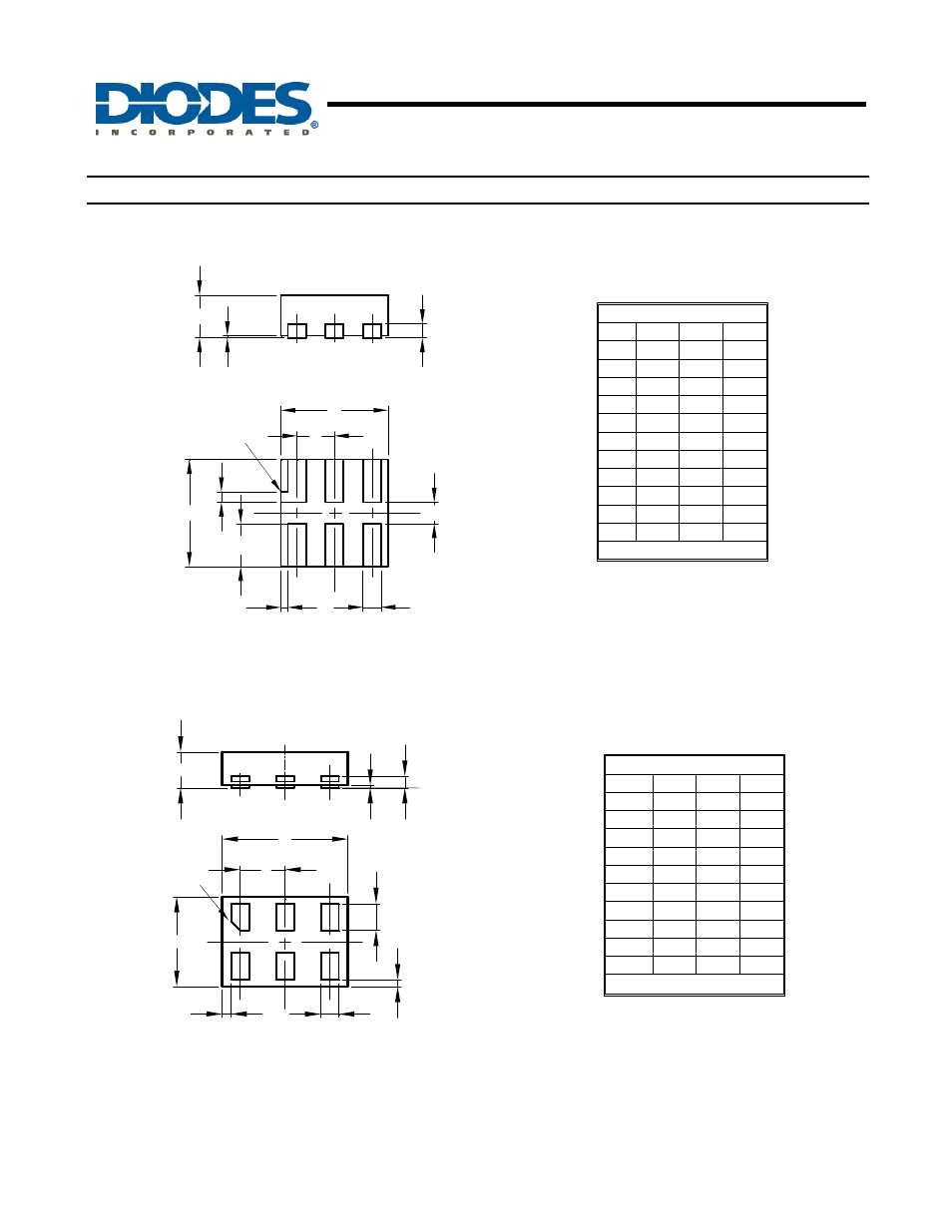 Configurable multiple-function gate, New prod uc t, Package outline dimensions (all dimensions in mm) | Diodes 74LVC1G58 User Manual | Page 12 / 15