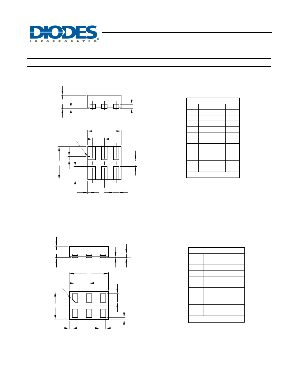 Configurable multiple-function gate, New prod uc t, Package outline dimensions (all dimensions in mm) | Diodes 74LVC1G97 User Manual | Page 12 / 15