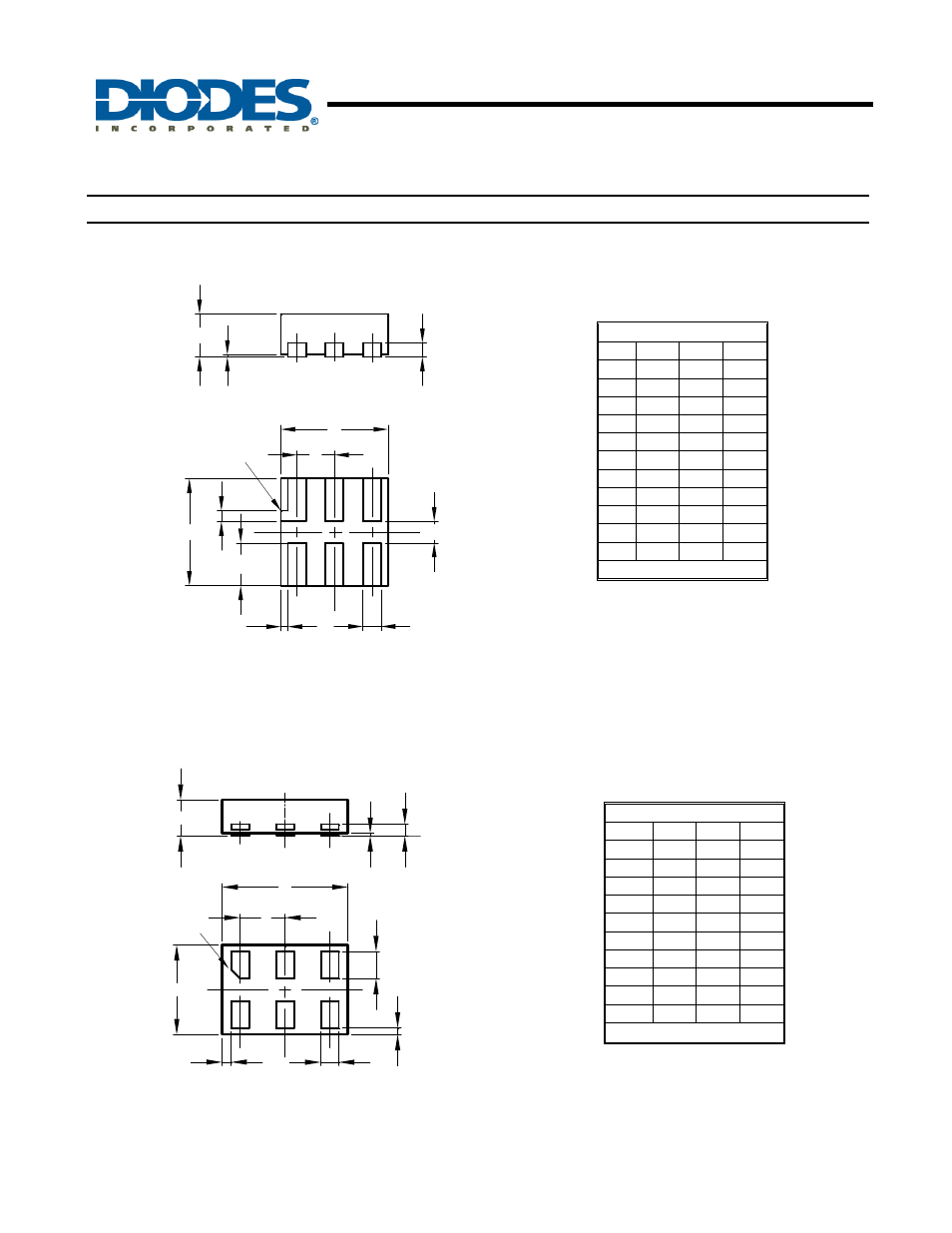 Configurable multiple-function gate, New prod uc t, Package outline dimensions (all dimensions in mm) | Diodes 74LVC1G98 User Manual | Page 12 / 15