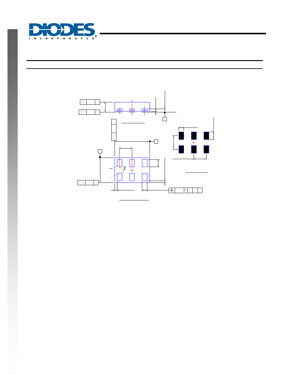 New prod uc t, Package outline dimensions | Diodes 74LVCE1G06 User Manual | Page 11 / 13