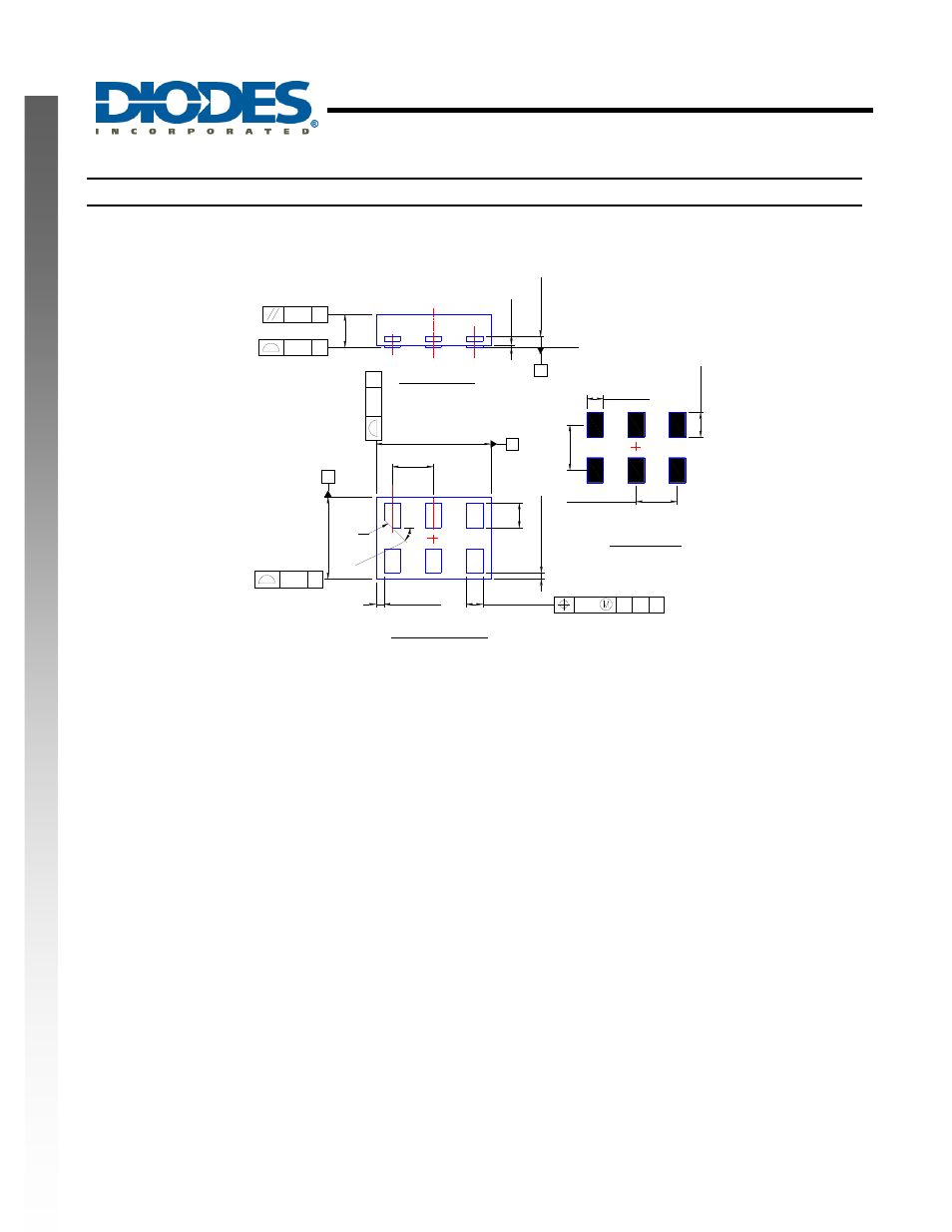 Single buffer/driver with open drain output, New prod uc t package outline dimensions | Diodes 74LVCE1G07 User Manual | Page 11 / 13