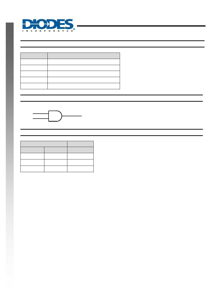 Diodes 74LVCE1G08 User Manual | Page 2 / 14