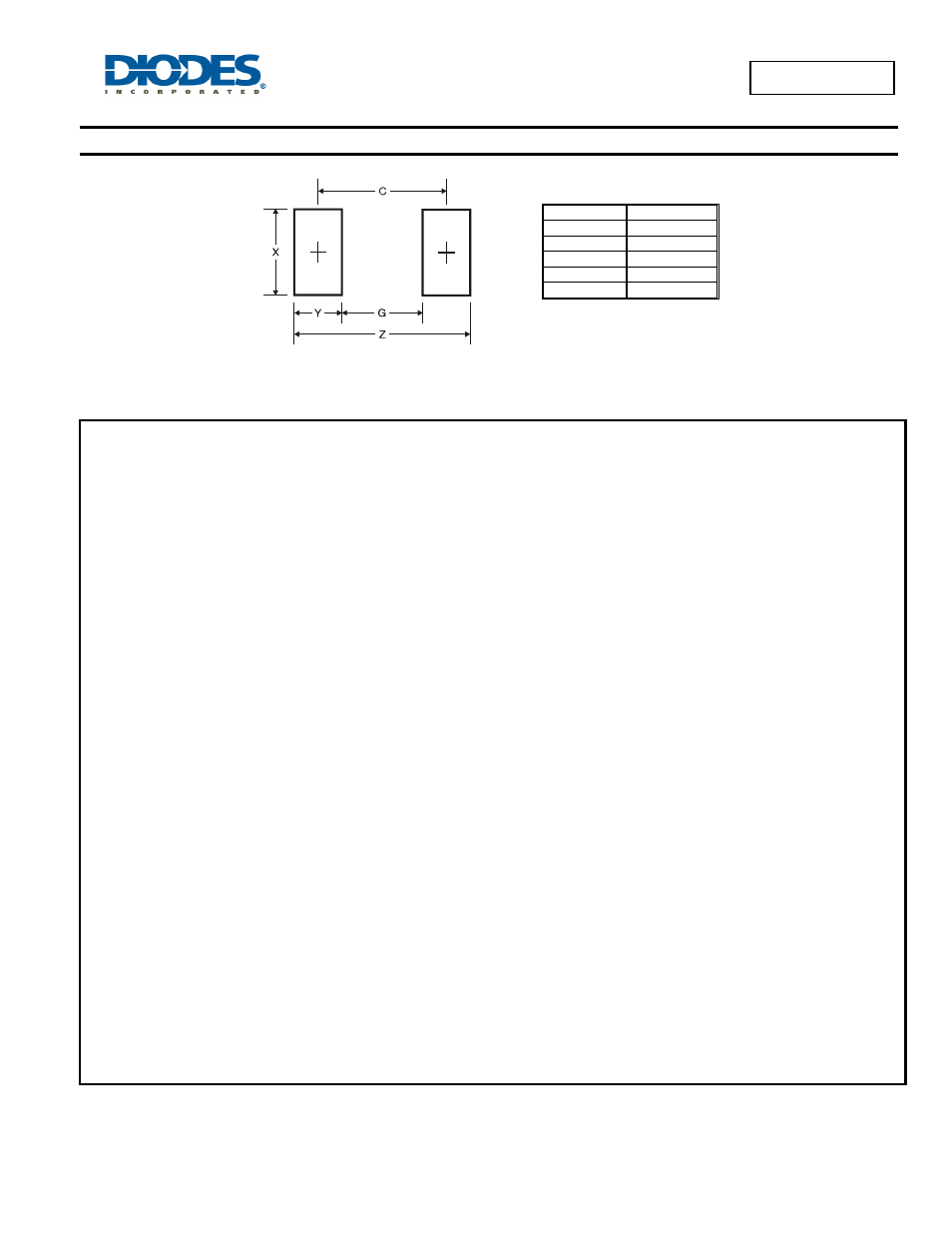 Suggested pad layout | Diodes B270 - B2100 User Manual | Page 4 / 4