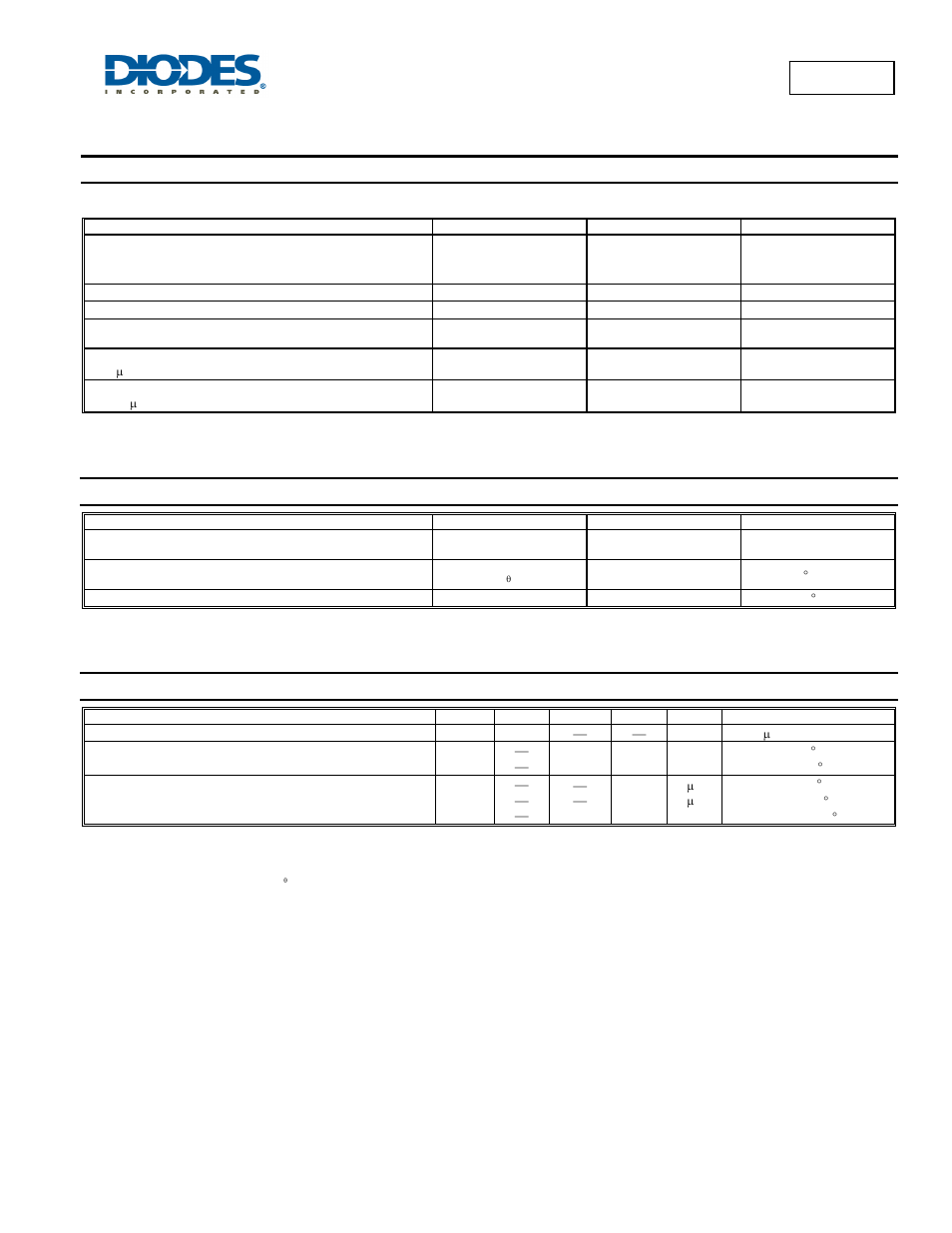 B140hw, Maximum ratings, Thermal characteristics | Electrical characteristics | Diodes B140HW User Manual | Page 2 / 5