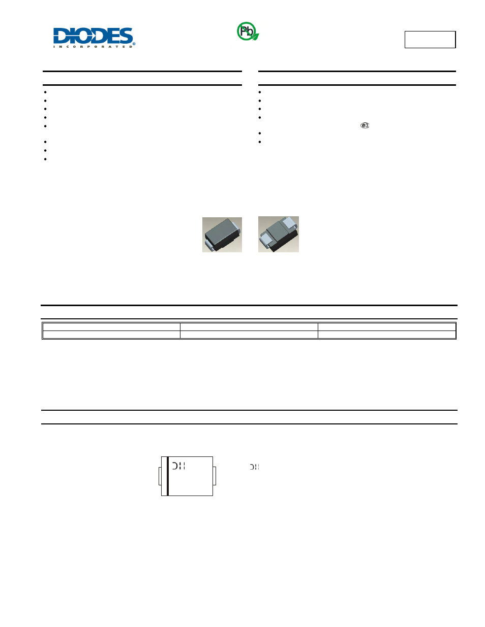 Diodes B130LB User Manual | 4 pages