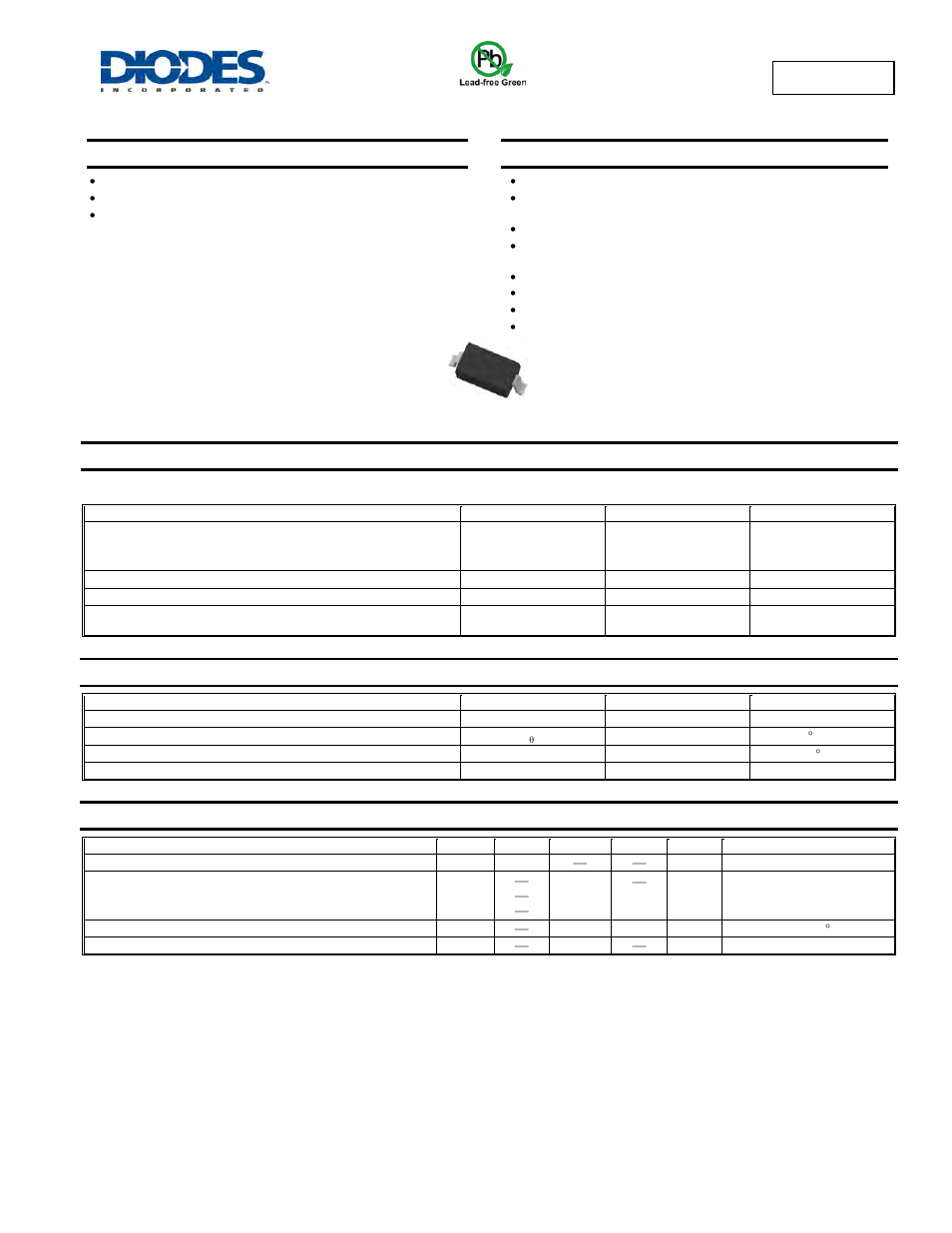 Diodes B130LAW User Manual | 4 pages