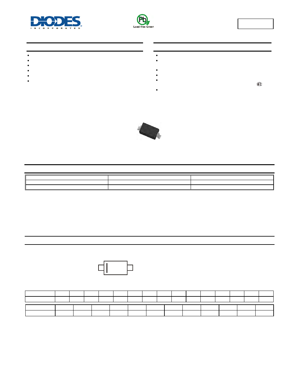 Diodes B0520LW User Manual | 4 pages