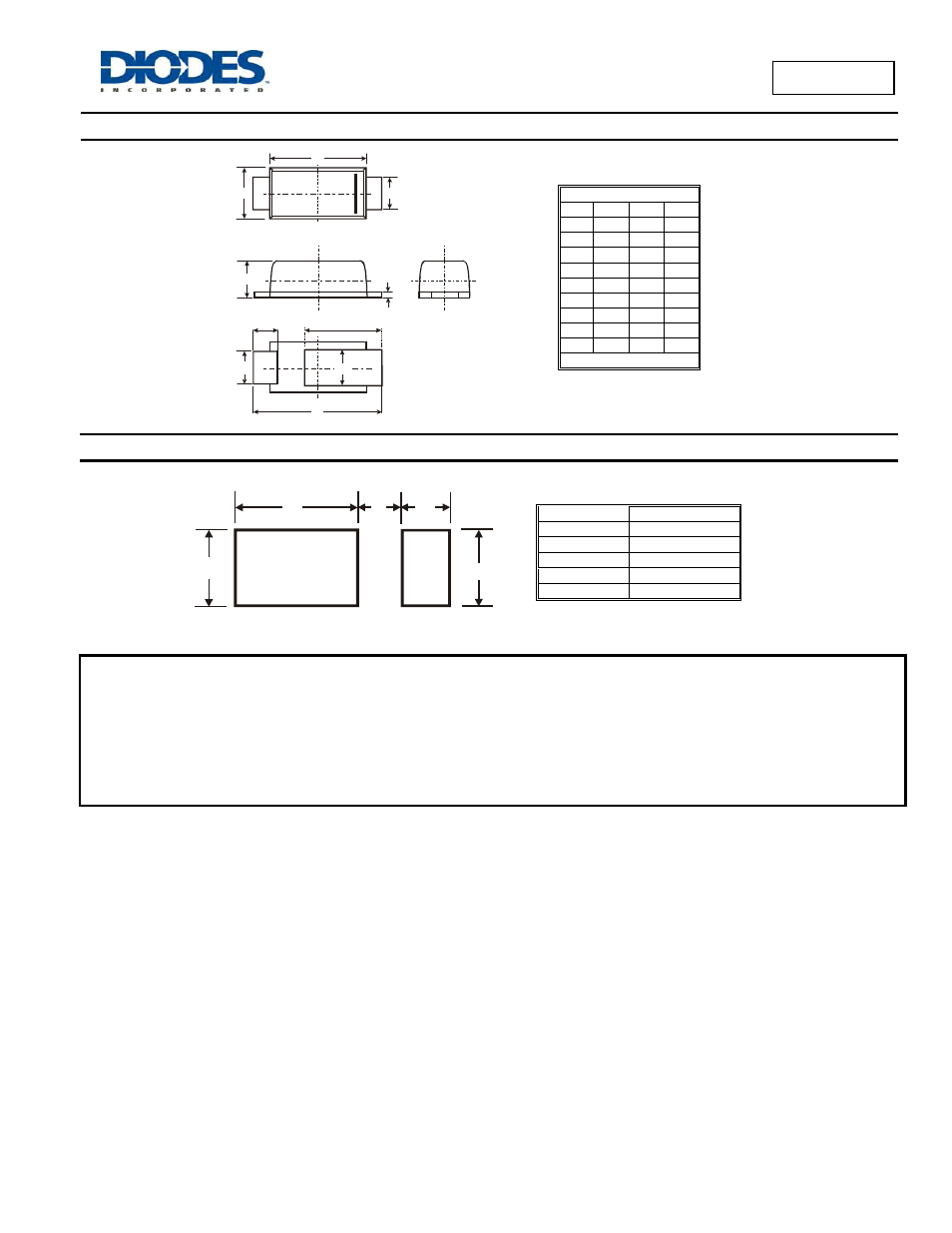 Dfls1200, Package outline dimensions, Suggested pad layout | Diodes DFLS1200 User Manual | Page 3 / 3