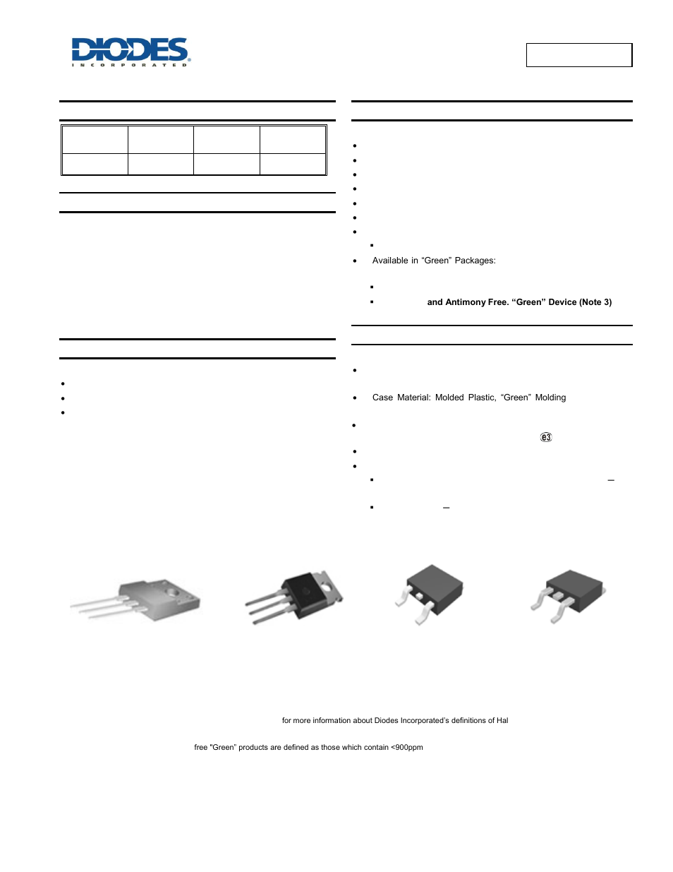 Diodes MBR20100C User Manual | 13 pages