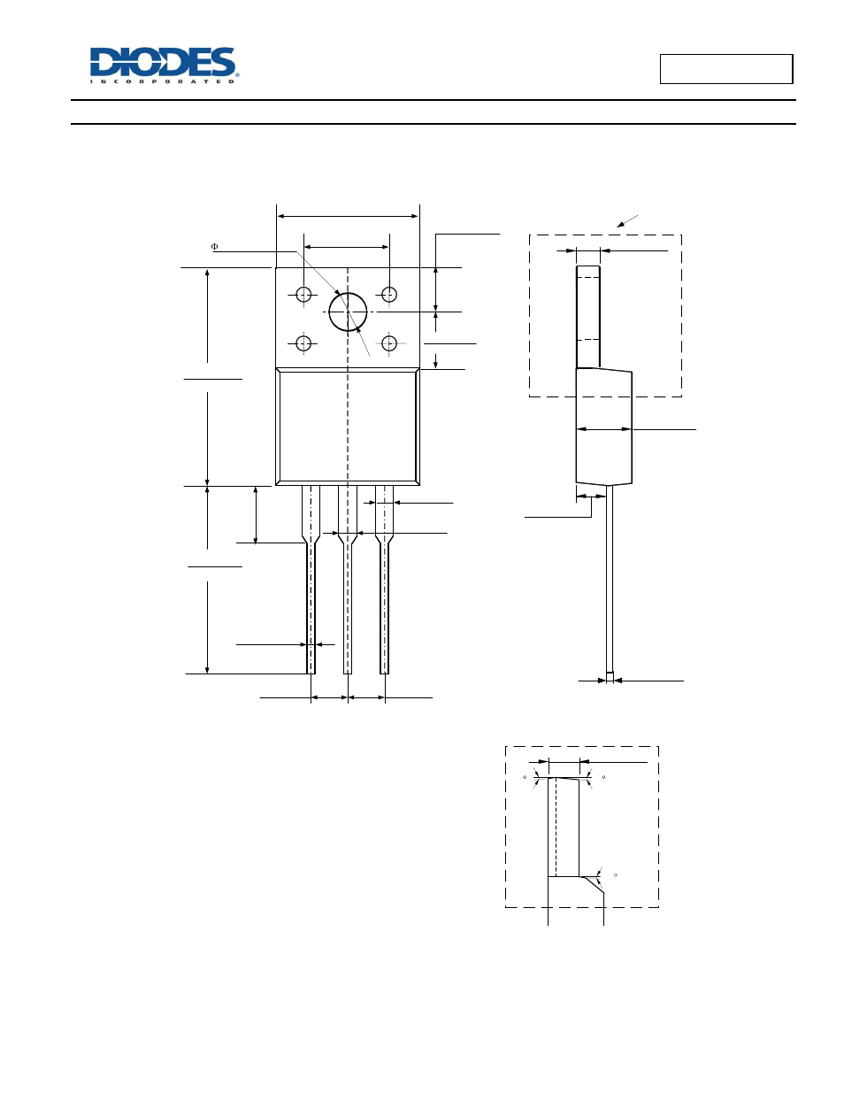 Package outline dimensions | Diodes MBR20100C User Manual | Page 8 / 13
