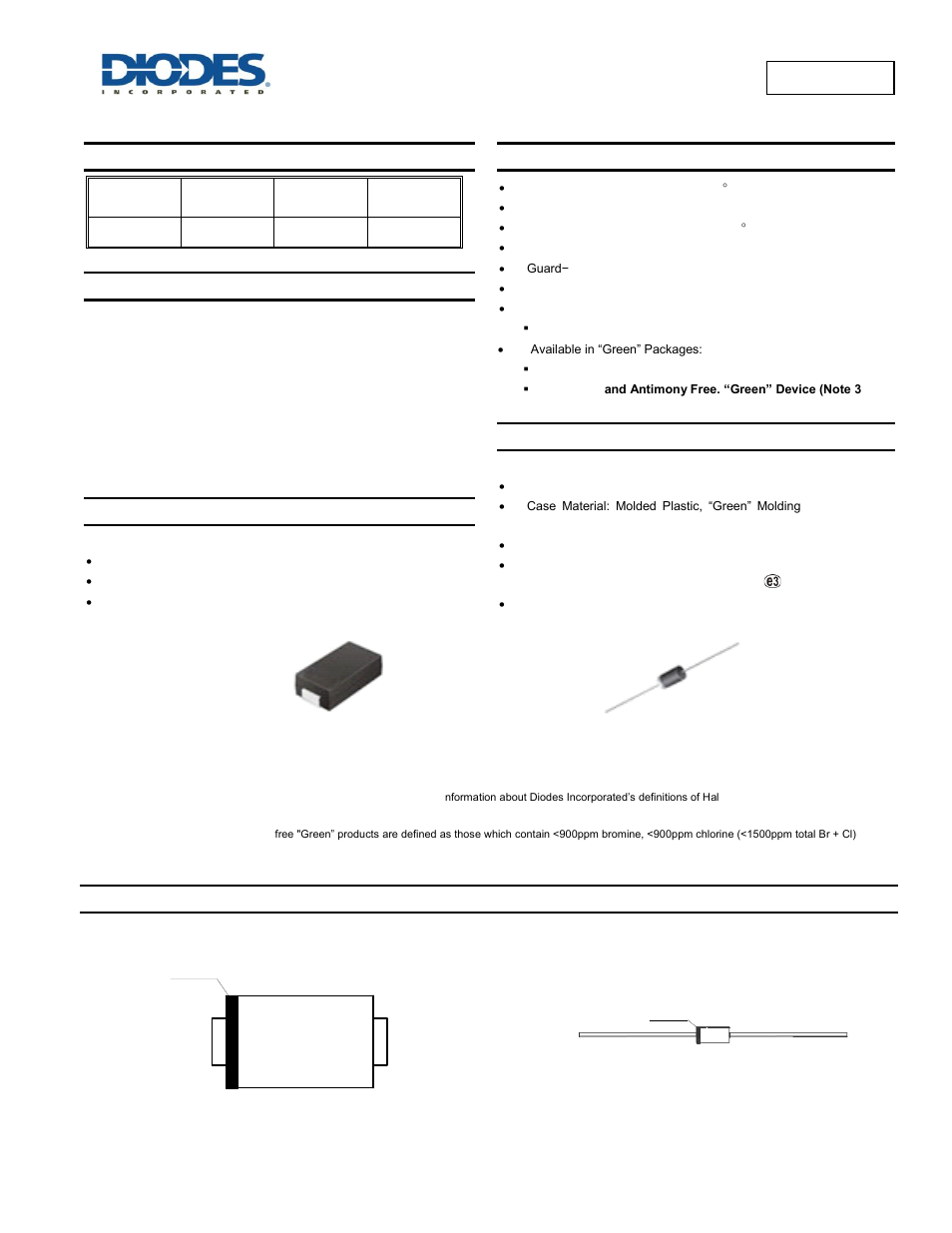 Diodes MBR3100 User Manual | 9 pages