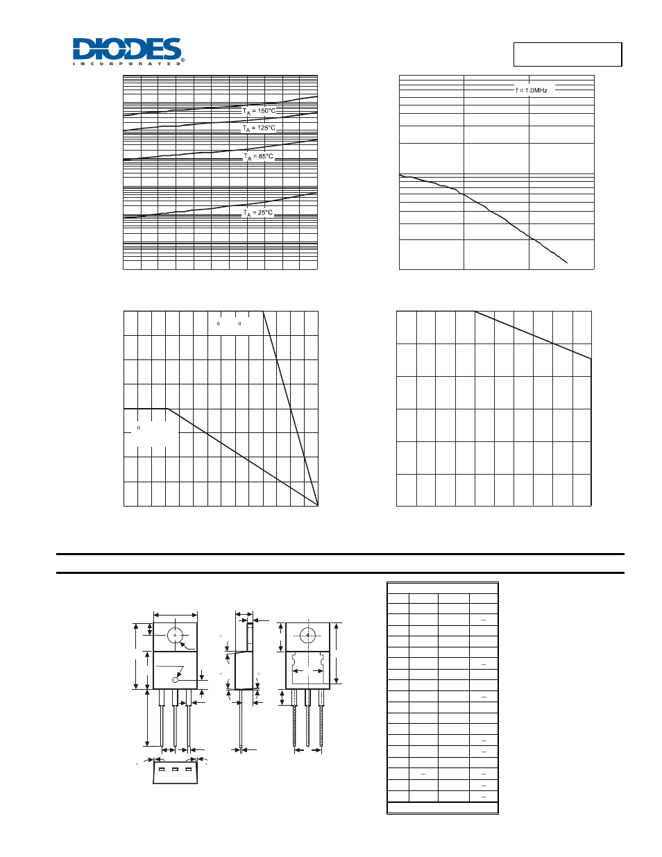 Mbr2060ctp new prod uc t, Package outline dimensions, Mbr2060ctp | Diodes MBR2060CTP User Manual | Page 3 / 4