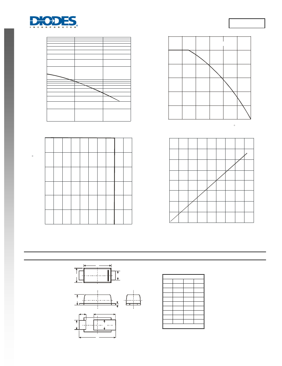 Dflr1800, New prod uc t, Package outline dimensions | Diodes DFLR1800 User Manual | Page 3 / 4