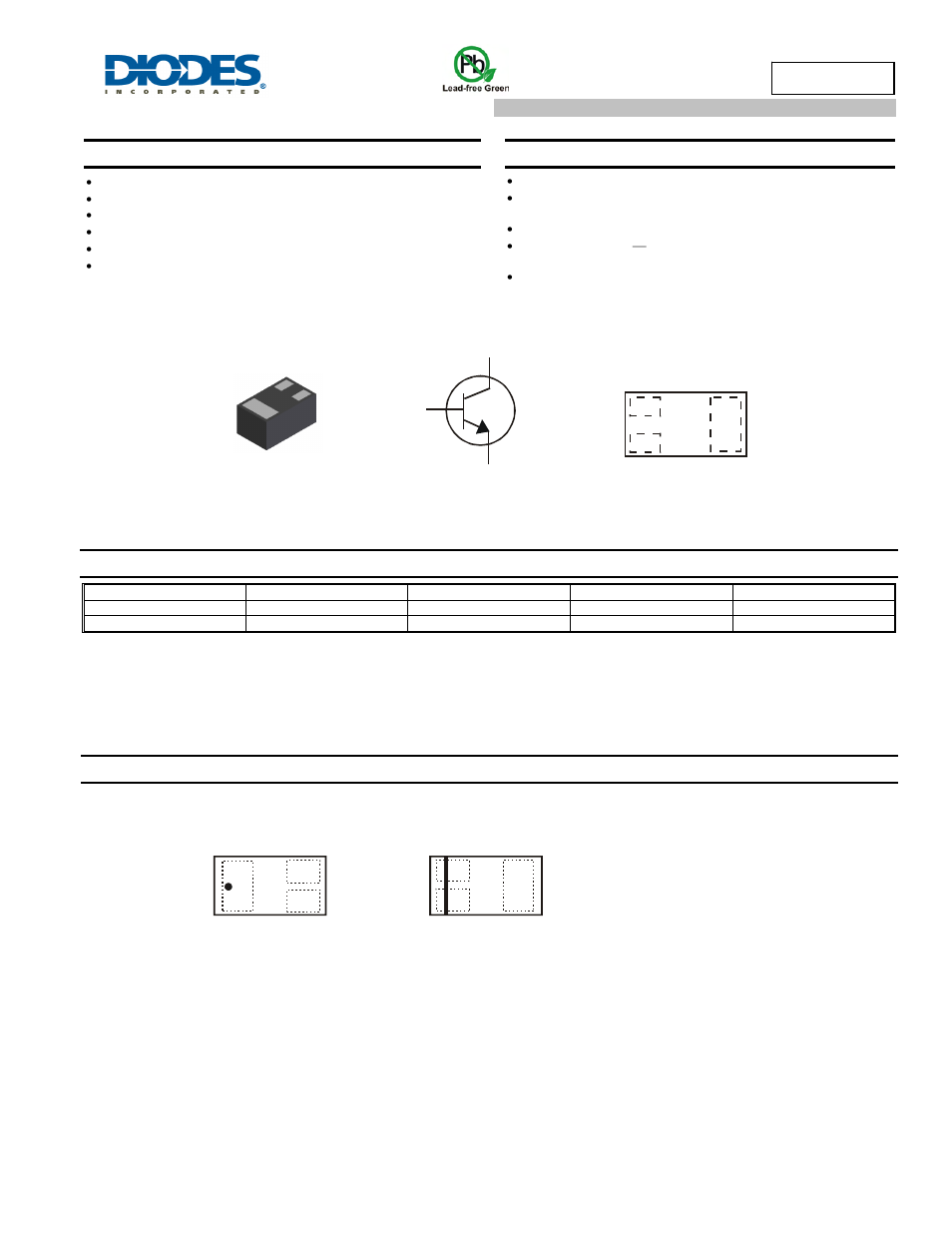 Diodes DSS2515M User Manual | 5 pages