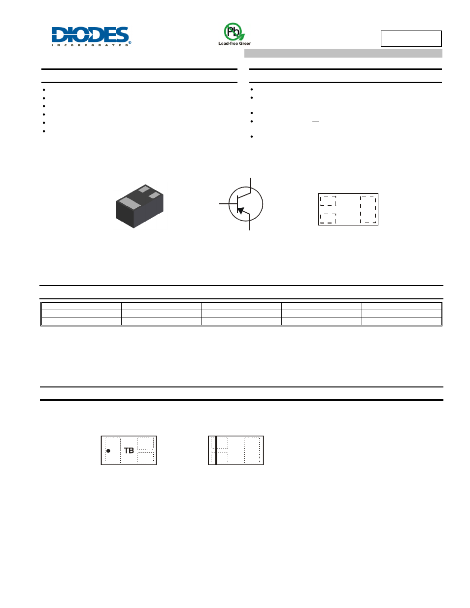 Diodes DSS3515M User Manual | 5 pages
