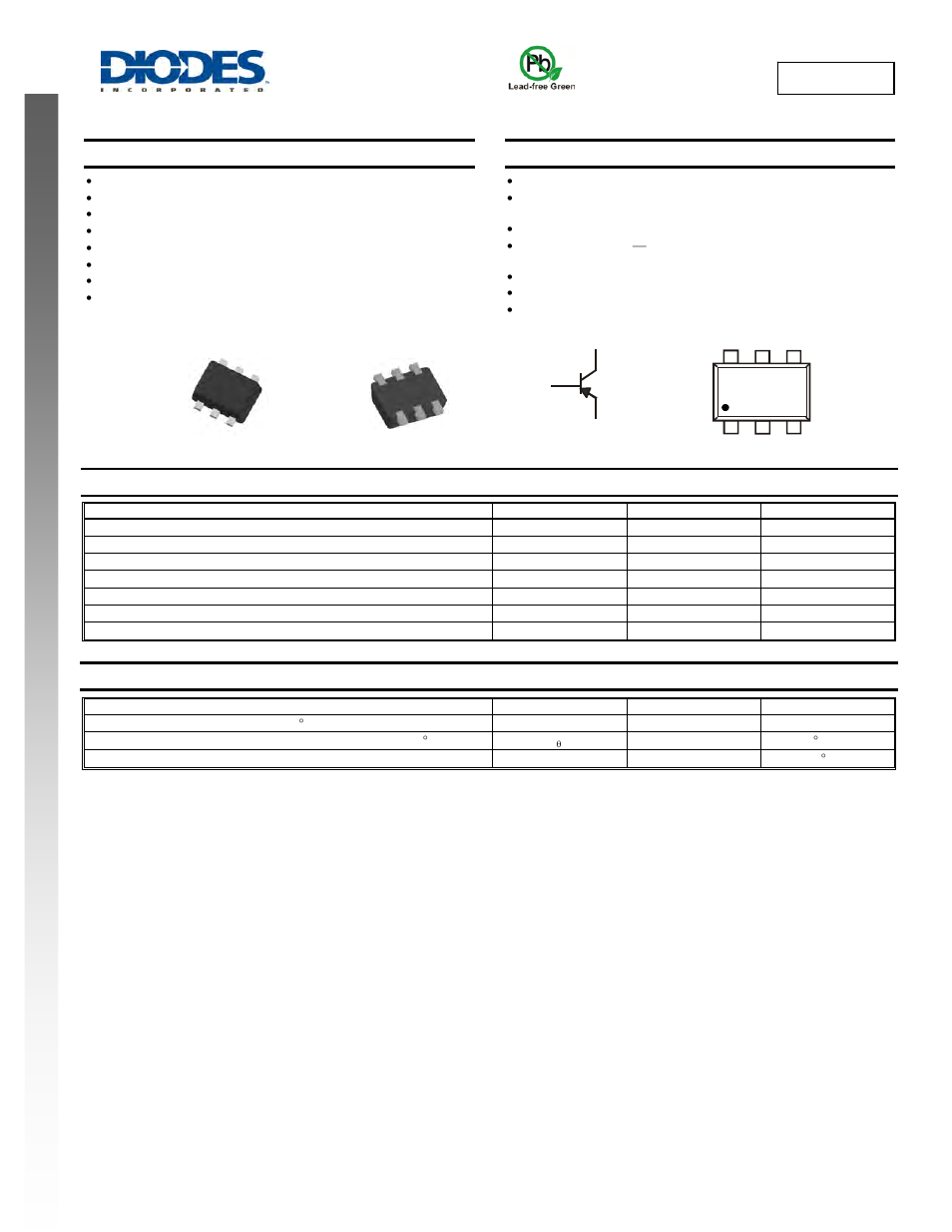 Diodes DSS5220V User Manual | 5 pages