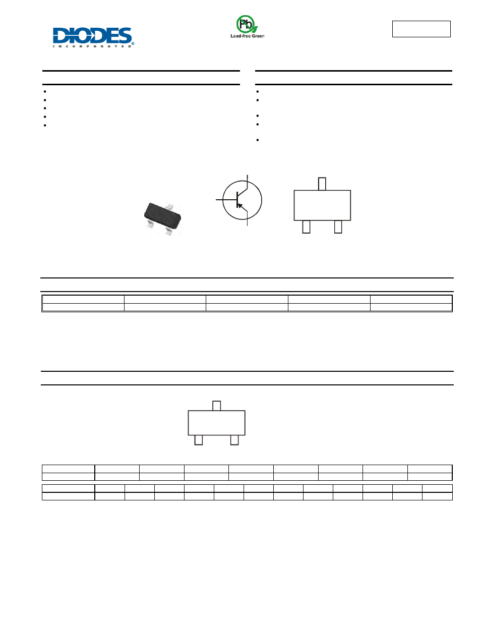 Diodes DSS5320T User Manual | 5 pages