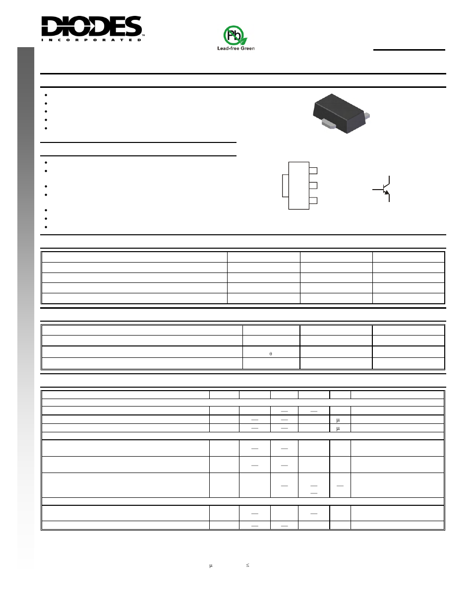 Diodes DXT3150 User Manual | 3 pages