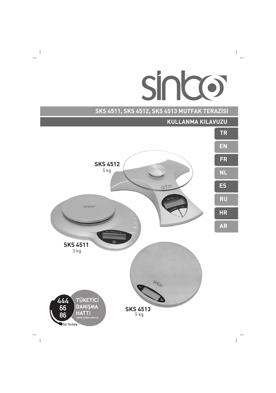 SINBO SKS 4513 User Manual | 28 pages