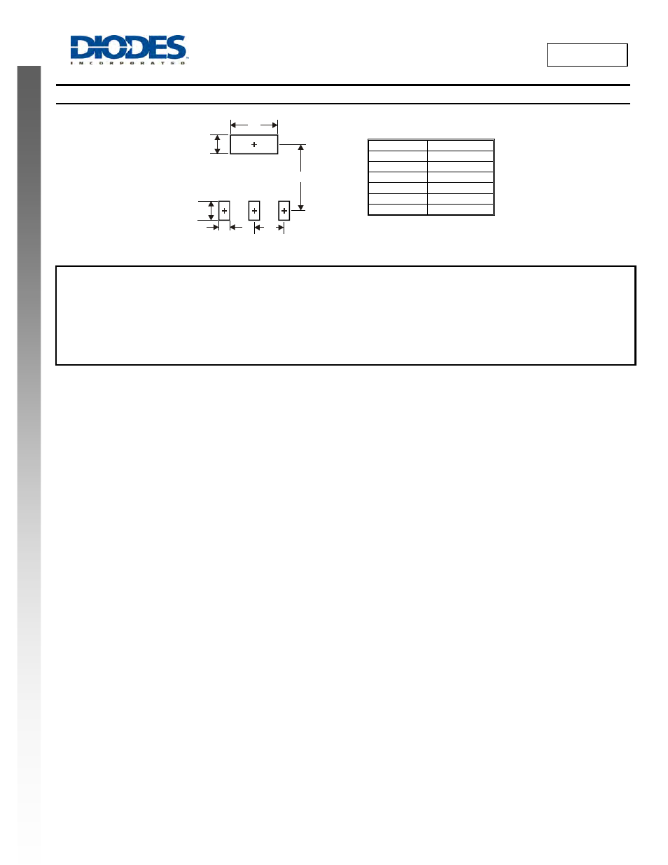 Djt4030p new prod uc t, Suggested pad layout | Diodes DJT4030P User Manual | Page 5 / 5