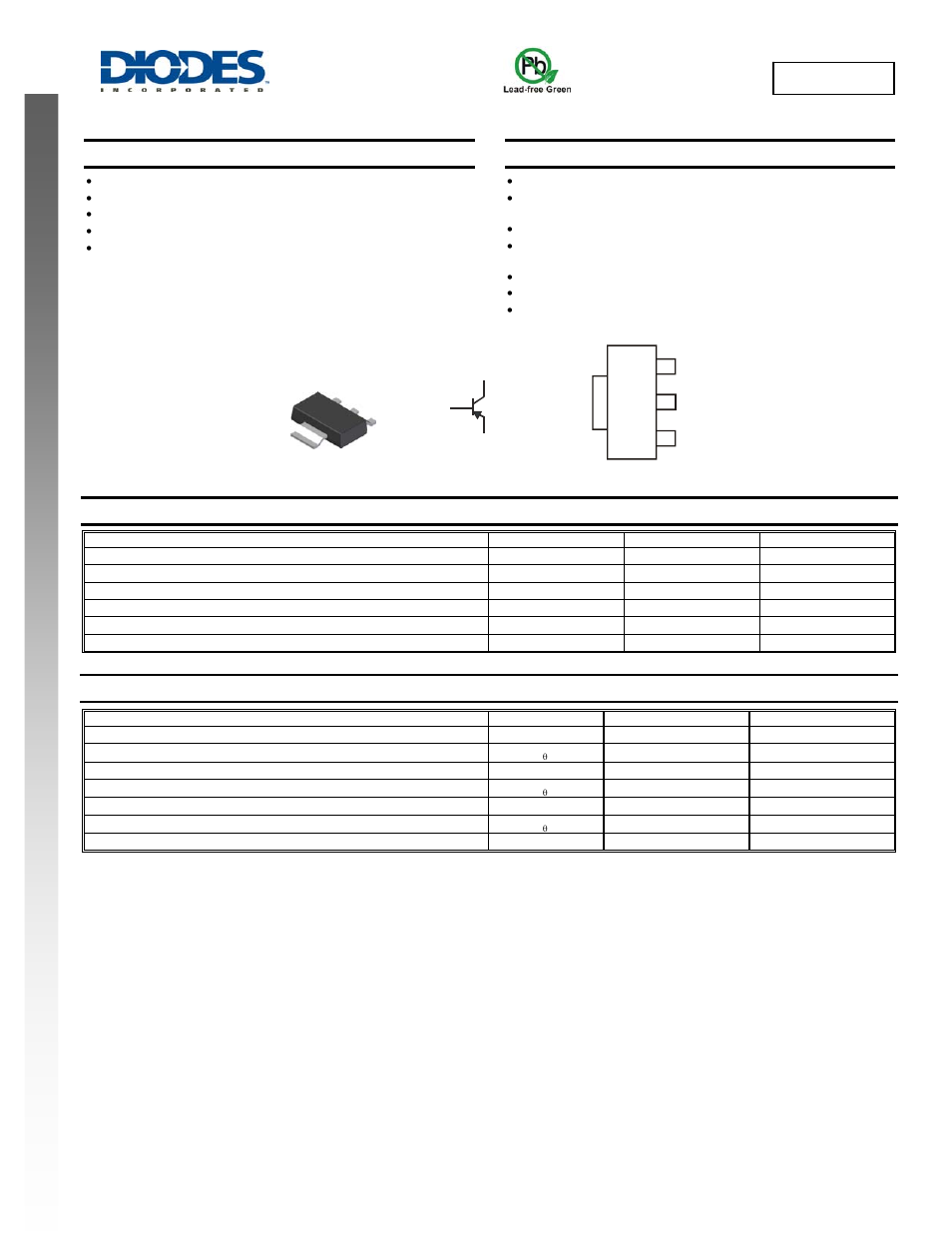 Diodes DMJT9435 User Manual | 4 pages