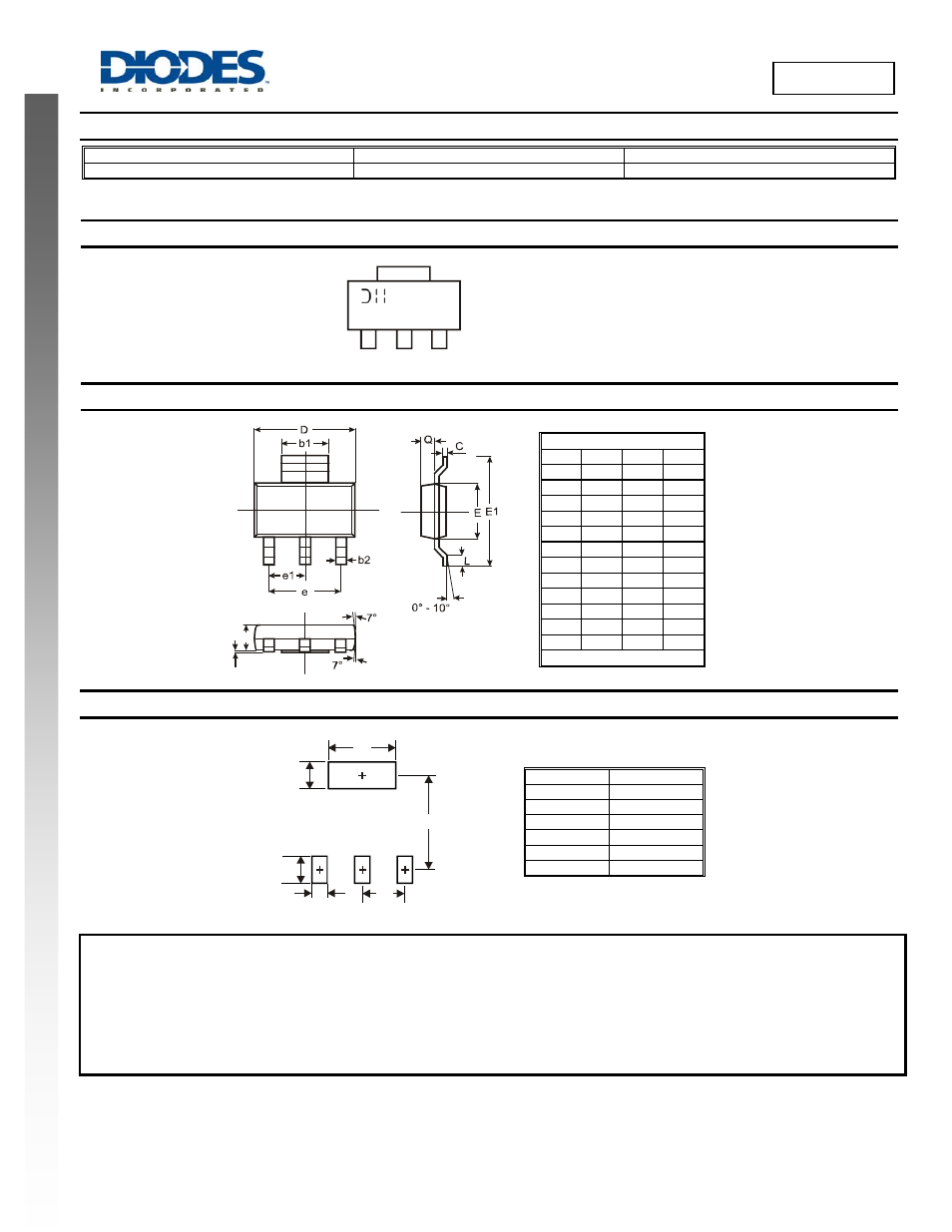 Dmjt9435 new prod uc t, Ordering information, Marking information | Package outline dimensions, Suggested pad layout | Diodes DMJT9435 User Manual | Page 4 / 4