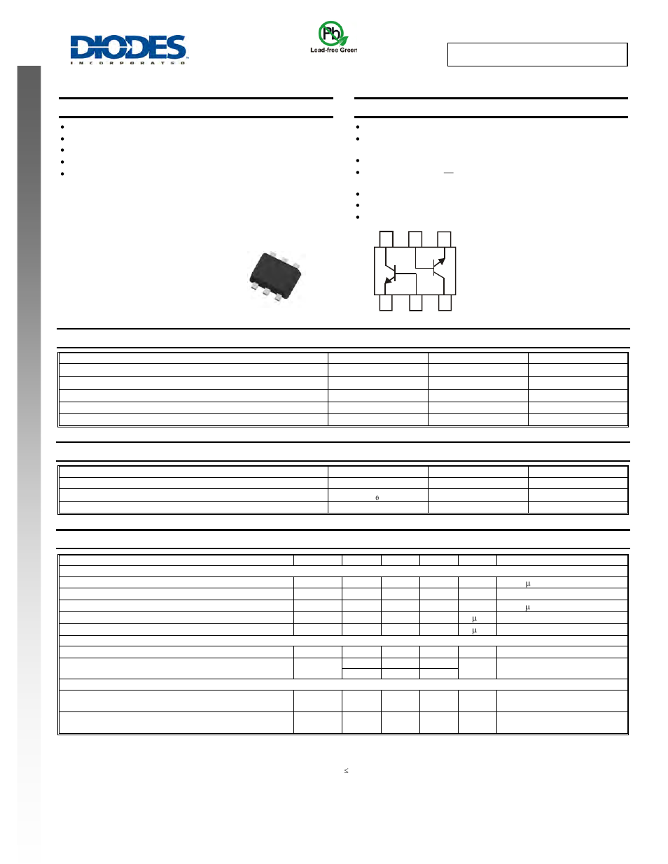 Diodes DN0150BDJ User Manual | 4 pages