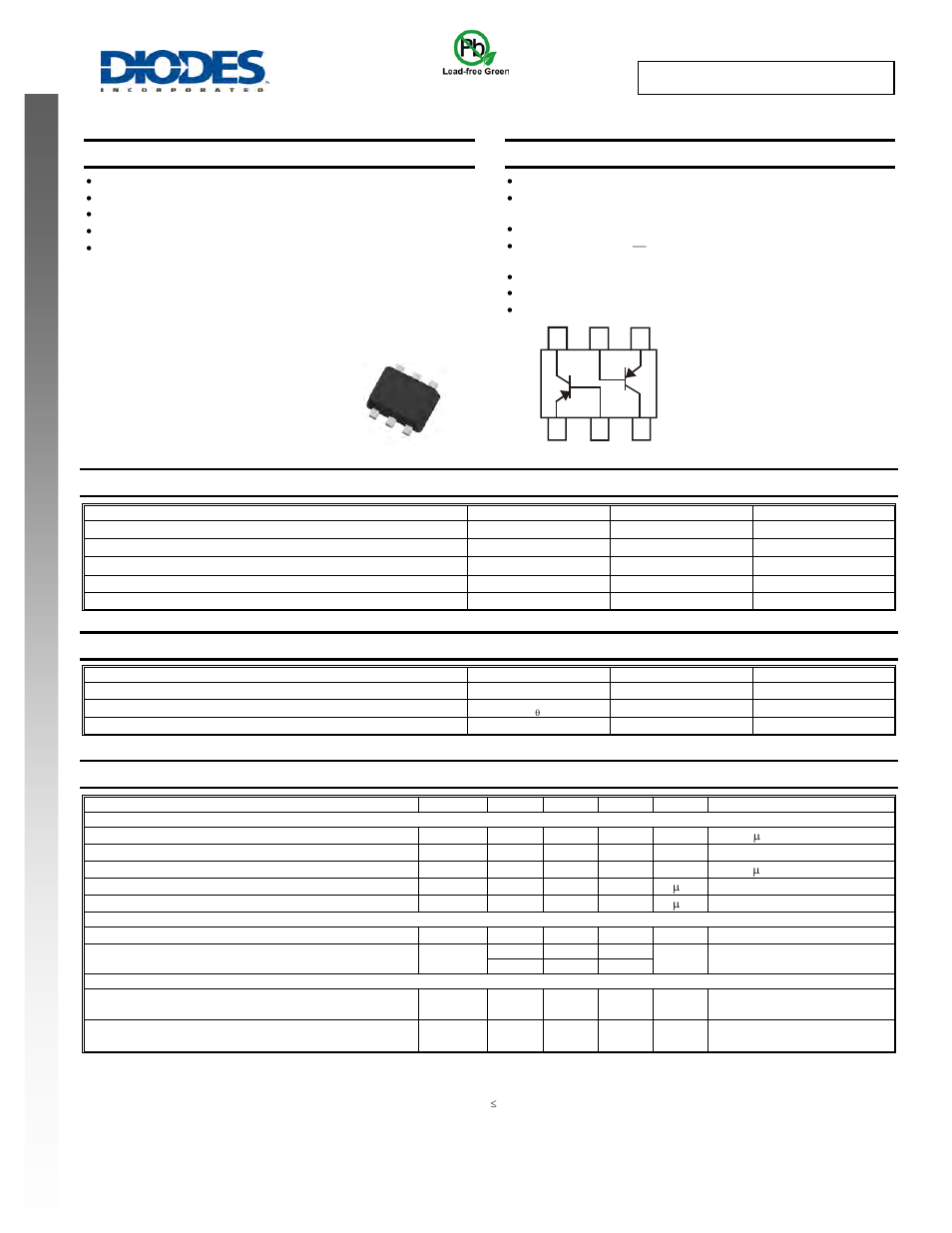 Diodes DP0150BDJ User Manual | 4 pages