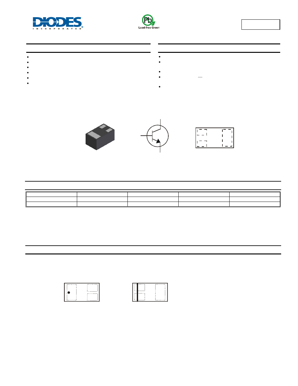 Diodes DSS2540M User Manual | 5 pages