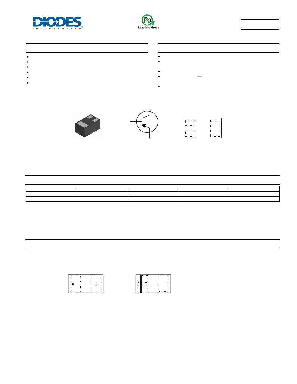 Diodes DSS3540M User Manual | 5 pages
