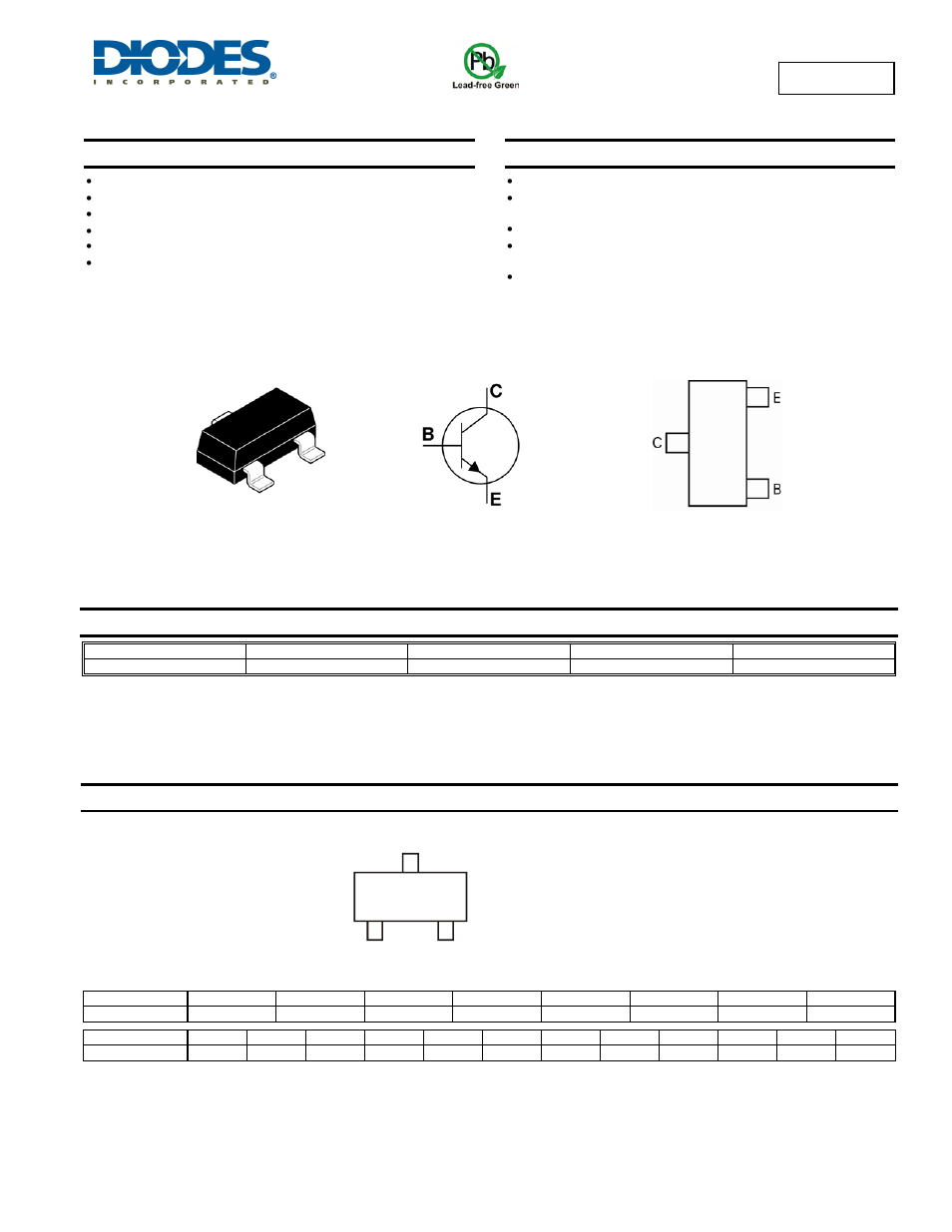 Diodes DSS4240T User Manual | 5 pages